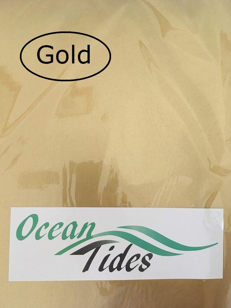 Ocean Tides 500 Sheets (14 x 20 Inches) Christmas Wrapping Paper â€“ Gift Wrapping Tissue Paper Bulk for Crafts, Birthdays, & Holidays â€“ Colored Tissue Papers for Gift Bags & Decorations, Gold - Image 2